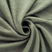 Stoffmuster Leinenjersey 100% Leinen Khaki