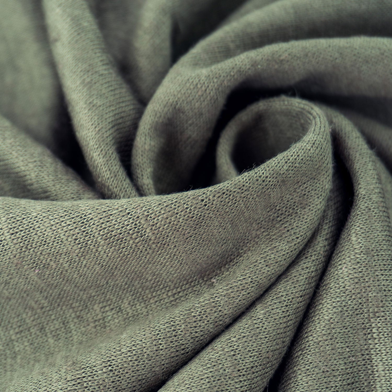 Leinenjersey 100% Leinen Khaki