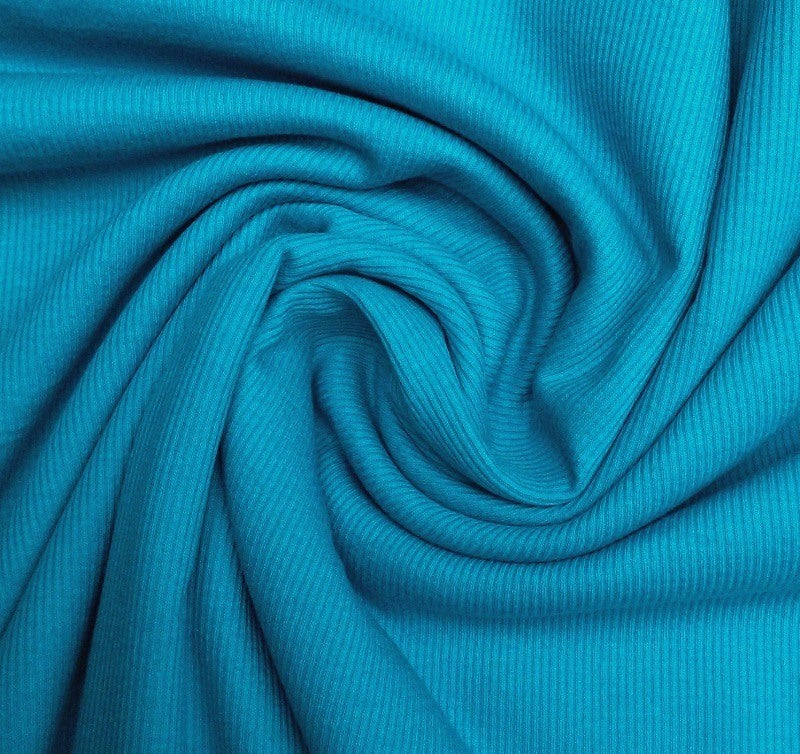 Rippjersey 160g/m² Türkis