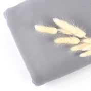 Interlockjersey Schurwolle / Polyamid 200g/m² Hellgrau