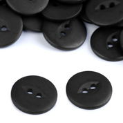 Kunststoffknopf 15,3mm - versch. Farben - 5er Set