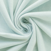 Stoffmuster Jacquard "Verona" Diagonalstreifen Baumwolle 140g/m² Pastellmint