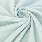 Stoffmuster Jacquard "Verona" Diagonalstreifen Baumwolle 140g/m² Pastellmint