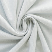 Stoffmuster Jacquard "Verona" Diagonalstreifen Baumwolle 140g/m² Pastellgrau