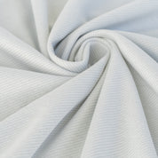 Stoffmuster Jacquard "Verona" Diagonalstreifen Baumwolle 140g/m² Pastellgrau