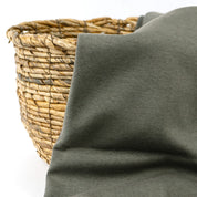 Jacquard Baumwolle / Schurwolle / Polyamid 275g/m² Grau meliert - Coupon