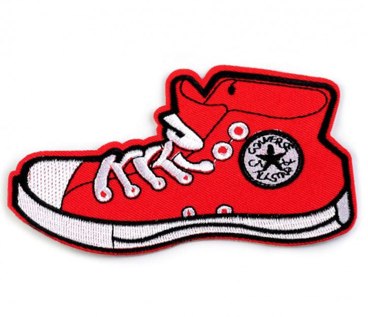 Aufbügler Schuh Rot