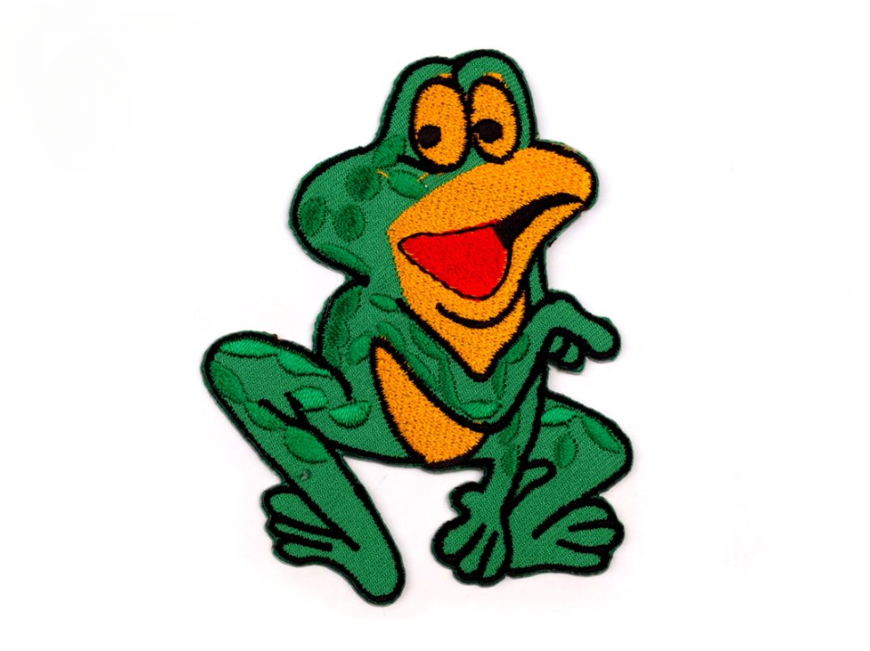 Aufbügler Frosch