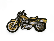 Aufbügler Motorrad - versch. Farben