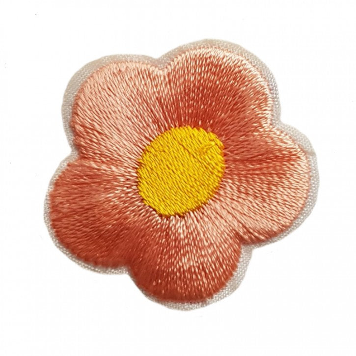 Aufbügler Blume Lachs