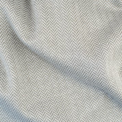 Jacquardjersey 100% Baumwolle Fischgrat Braun