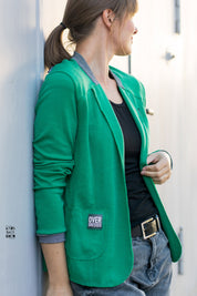 Jacquard Polyamid / Schurwolle 283g/m² Dunkelgrün