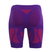 st.able Patrona - Damen Kompressions-Shorts - lila-orange