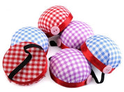 Nadelkissen - mit Karo- oder Blumenmuster