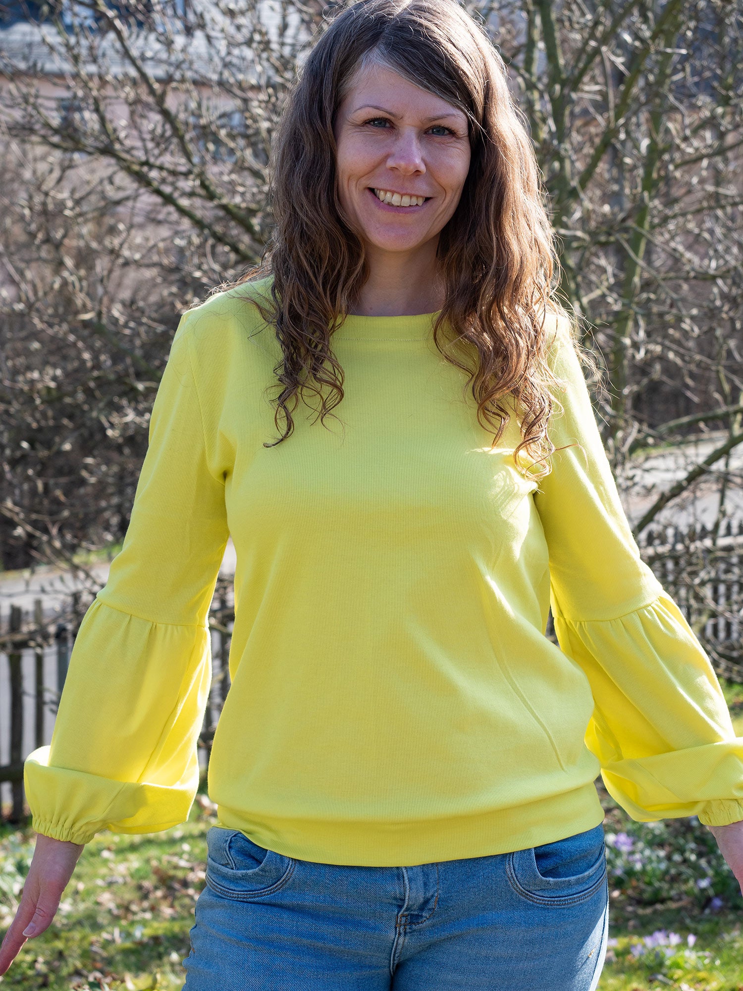 Rippjersey 160g/m² Gelb