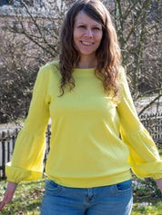 Rippjersey 160g/m² Gelb