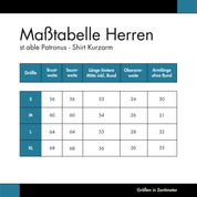 st.able Patronus - Herren Kompressions-Shirt Kurzarm - blau-orange