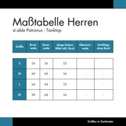 st.able Patronus - Herren Kompressions-Tanktop - blau-orange