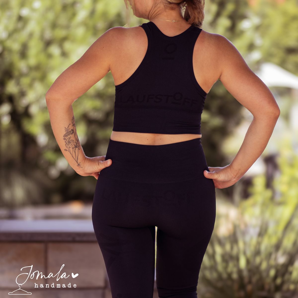 Yoga Bustier - schwarz