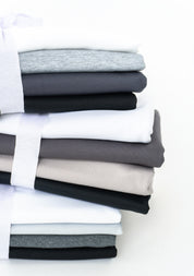 Ü-Stoffpaket Basic - Jersey 100% Baumwolle - Basicfarben - versch. Größen