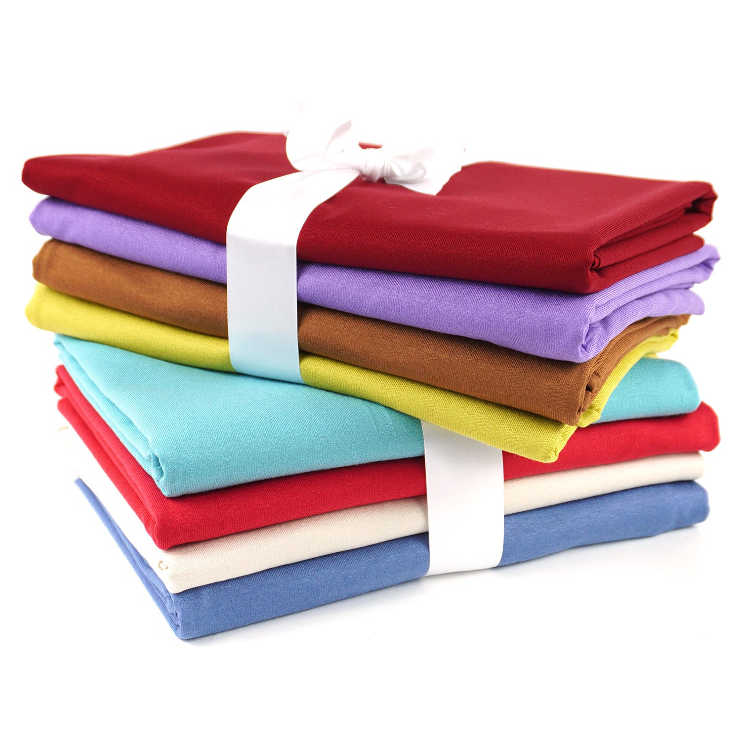 Ü-Stoffpaket Basic - Viskosejersey - Bunt >100cm