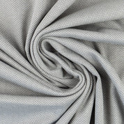 Jacquardjersey 100% Baumwolle Fischgrat Braun