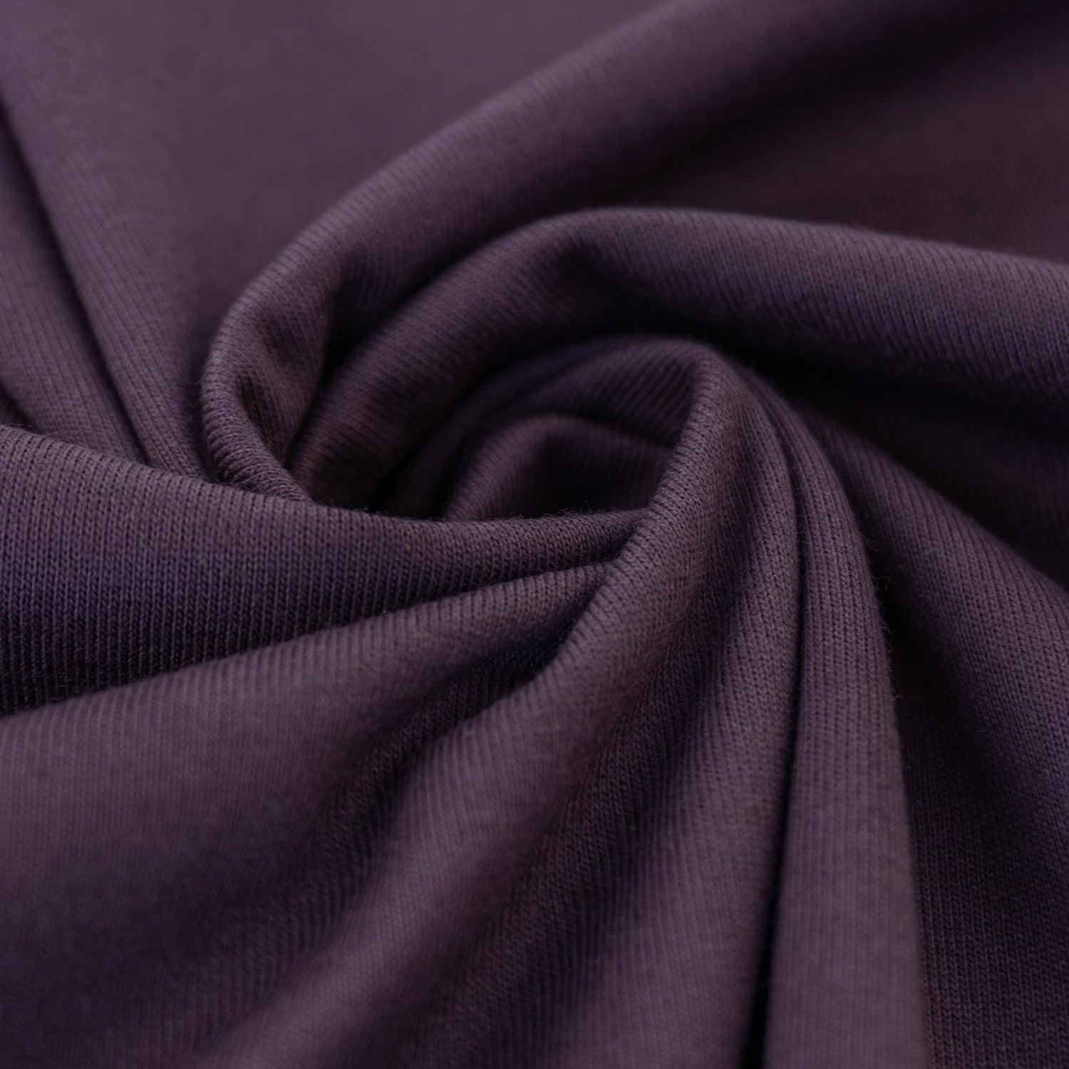 BIOCOTTON Singlejersey 135g/m² Zwetschge