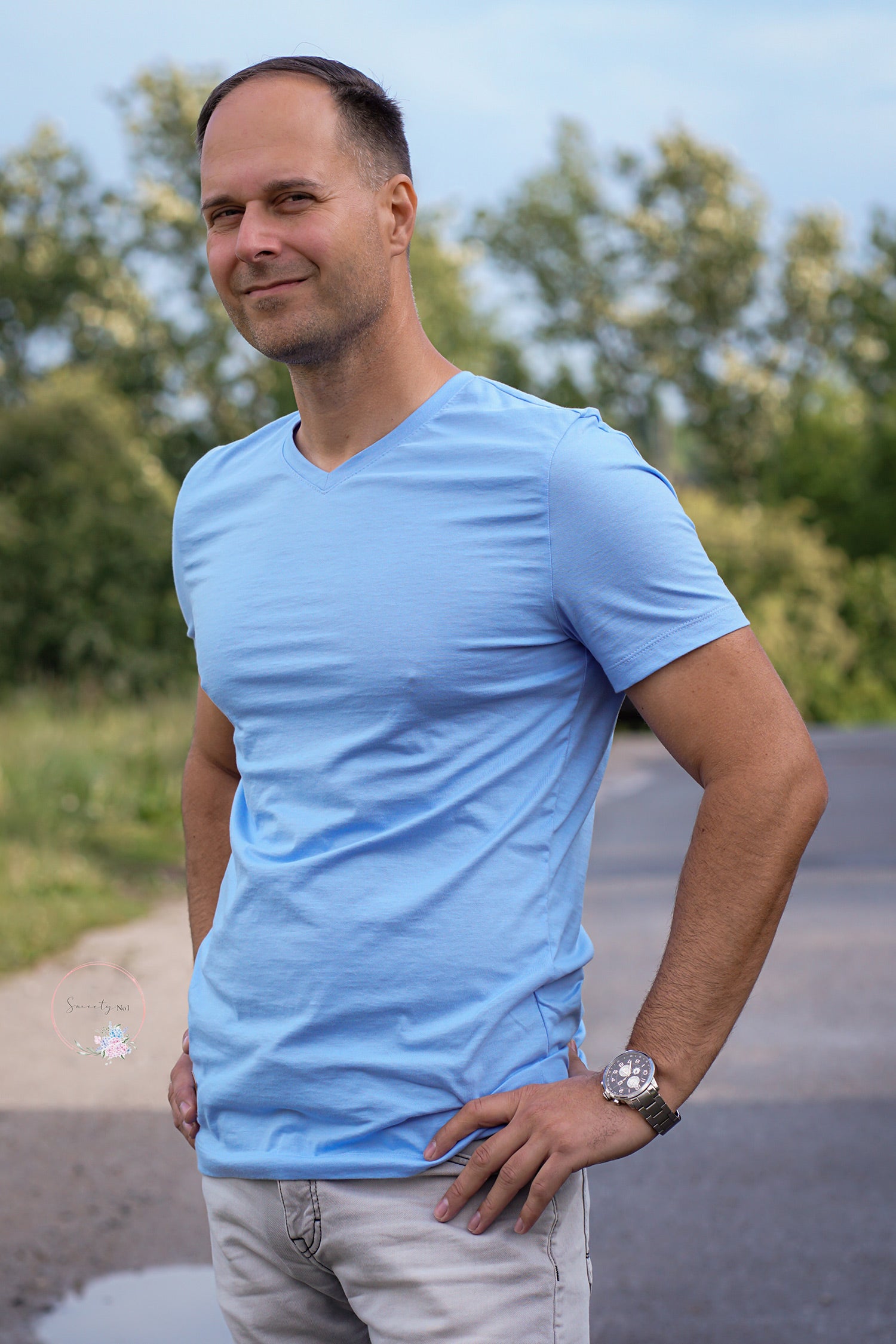 BIOCOTTON Singlejersey 135g/m² Blau