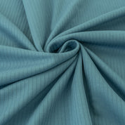 Breitrippjersey "Palma" 100% Baumwolle 135g/m² Jeansblau - Coupon