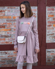 Reststück 2m - Breitrippjersey "Palma" 100% Baumwolle 135g/m² Hellbraun