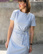 Interlockjersey "Catania" 100% Baumwolle 150g/m² Hellgrau melange