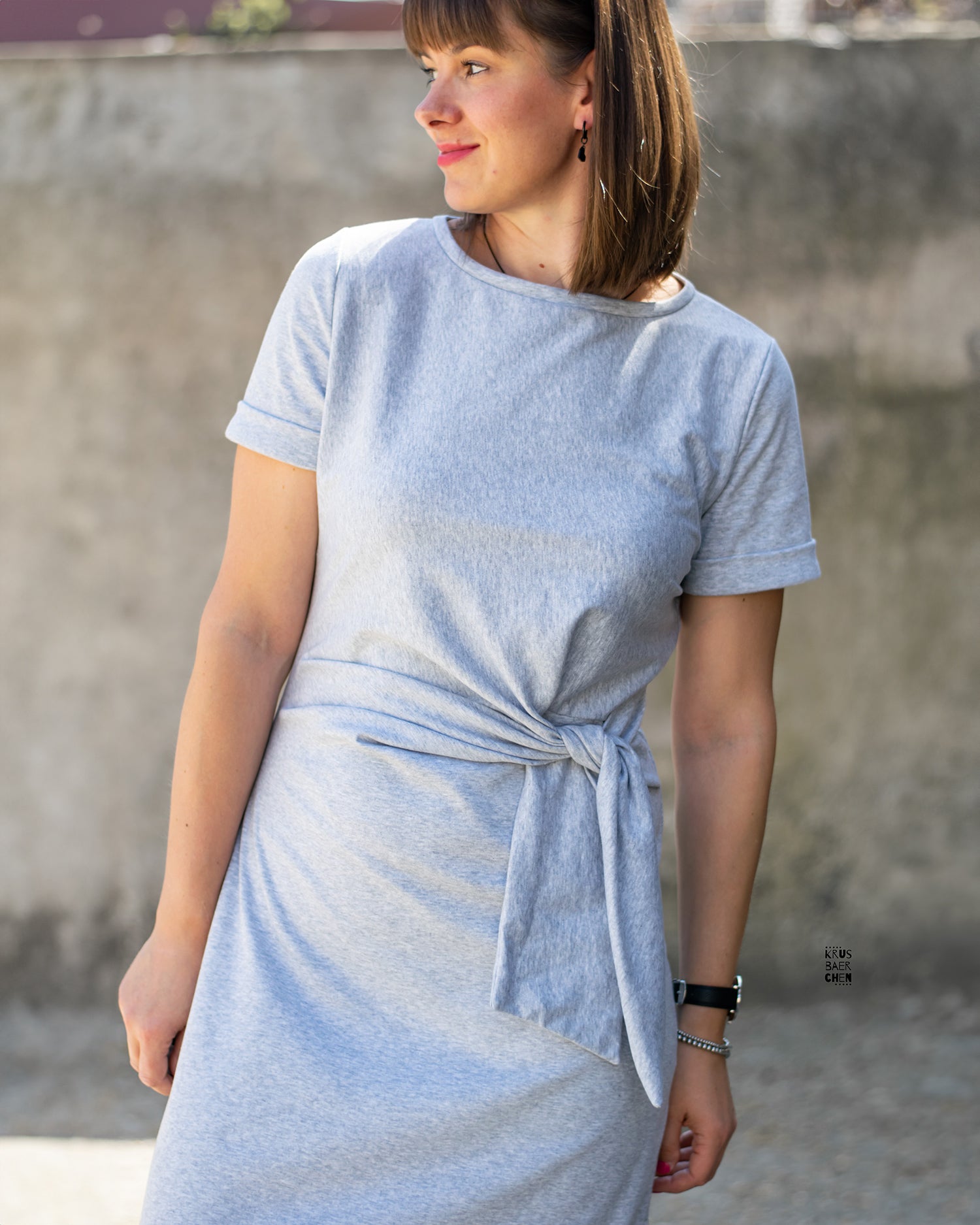 Interlockjersey "Catania" 100% Baumwolle 150g/m² Hellgrau melange