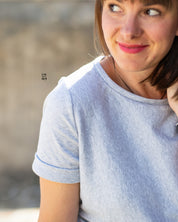 Interlockjersey "Catania" 100% Baumwolle 150g/m² Hellgrau melange