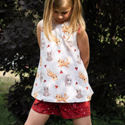 Bio-Baumwolljersey 210g/m² Crazy Cats Allover