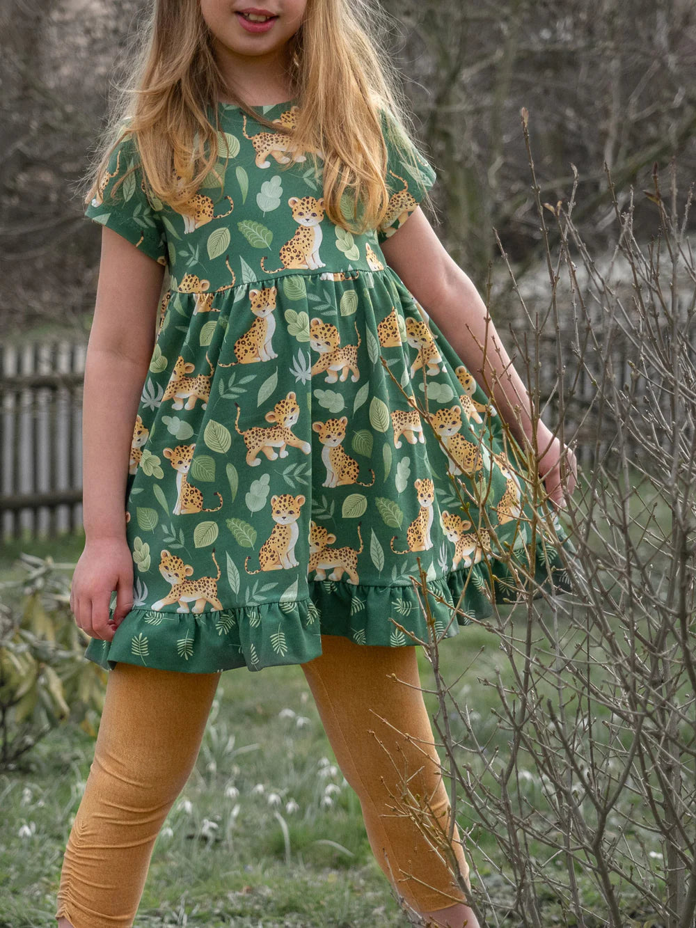 Bio-Baumwolljersey 210g/m² Diego Leopard Allover