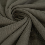 Feinripp Jacquard 165g/m² Khaki - Coupon