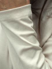 Interlockjersey "Florenz" 100% Baumwolle 150g/m² Beige meliert