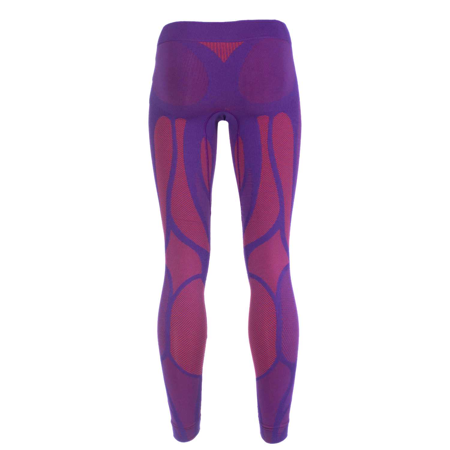 st.able Patrona - Damen Kompressionshose lang - lila-orange