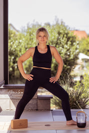 Yoga Bustier - schwarz