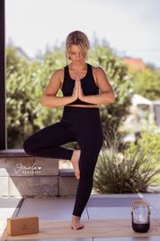 Yoga Legging - schwarz