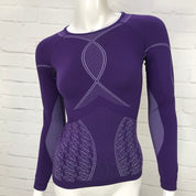 NOON Blätter Damen - Shirt Langarm