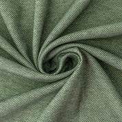Interlockjersey 100% Baumwolle 140g/m² bedruckt Olive Jeans