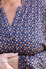 Interlockjersey 100% Baumwolle 140g/m² bedruckt Herbstblätter