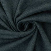 Reststücke - Interlockjersey "Catania" 100% Baumwolle 150g/m² Dunkelblau melange