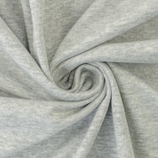 Interlockjersey "Catania" 100% Baumwolle 150g/m² Hellgrau melange