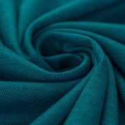 Reststücke - Interlockjersey "Florenz" 100% Baumwolle 150g/m² Intensivblau meliert