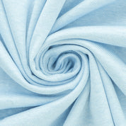 B-WARE - Interlockjersey "Florenz" 100% Baumwolle 185g/m² Himmelblau meliert