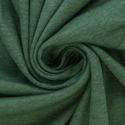 Reststücke - B-Ware - Interlockjersey "Florenz" 100% Baumwolle 150g/m² Berggrün meliert