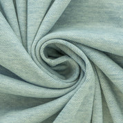 B-WARE - Interlockjersey "Florenz" 100% Baumwolle 140g/m² Helles Mintblau meliert