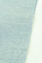 B-WARE - Interlockjersey "Florenz" 100% Baumwolle 140g/m² Helles Mintblau meliert